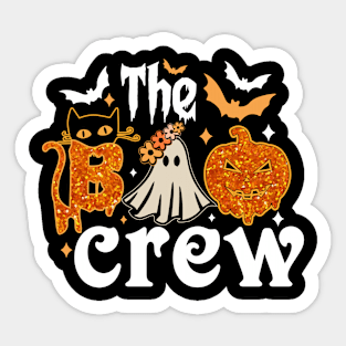 Boo Boo Crew Nurse Shirts Halloween Nurse Shirts for Women Sticker